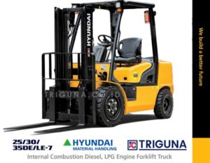 Forklift 2.5 ton diesel hyundai 25DE-7