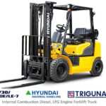 Forklift 2.5 ton Gasoline Hyundai 25LE-7