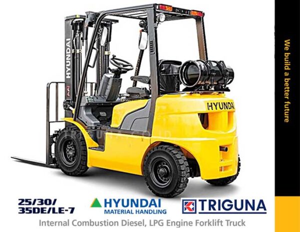 Forklift Hyundai 25/30/35LE-7 series back