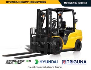 Forklift 3.5 ton Diesel Hyundai 35D-9S